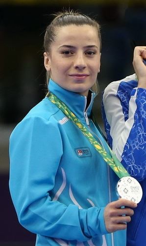 </p>
<p>        Каратэ: Анна Чернышева на Олимпиаде.<br />
      