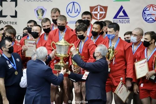 
<p>                                Сборная МВД в 4-й раз выиграла Кубок президента России по самбо</p>
<p>                        