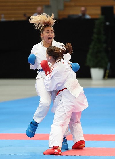 
<p>        Каратэ: Анна Чернышева на Олимпиаде.<br />
      